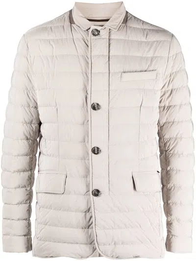 Moorer Light Jacket In Neutrals