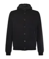 Moorer Callum Hooded Jacket In Black