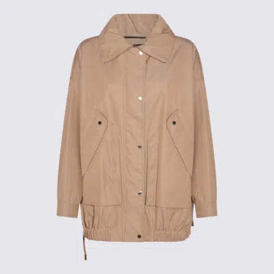 MOORER MOORER CAMEL CASUAL JACKET