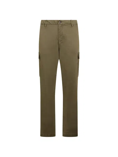 Moorer Cargo Trousers In Green