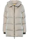 Moorer Carinzia Puffer Jacket In Grey