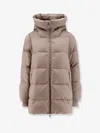Moorer Carinzia Wool And Cashmere Down Jacket In Neutral