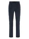 Moorer Carlon-ves Corduroy Trousers In Blue