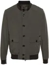 Moorer Carlos-kn Bomber Jacket In Green