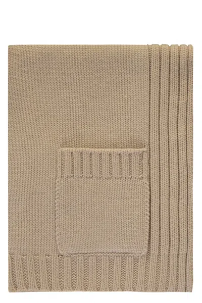 Moorer Cashmere Scarf In Sand