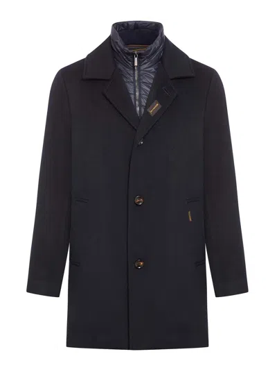 Moorer Casual Jacket In Dark Blue
