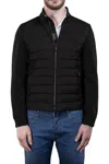 Moorer Cattaneo S3r Quilted Down Bomber Jacket In Nero In Black
