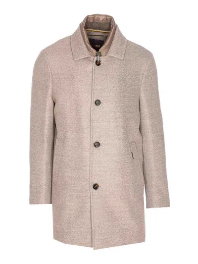 MOORER BEIGE MONFERRATO DOWN JACKET