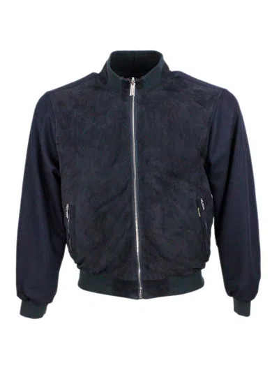 Moorer Chaqueta Casual - Azul