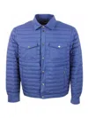 Moorer Chaqueta Casual - Azul In Azul