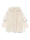 Moorer `raja` Jacket In Neutral
