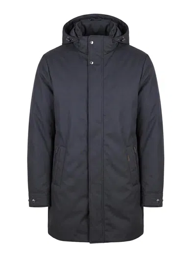 Moorer Chaqueta Casual - Azul Oscuro