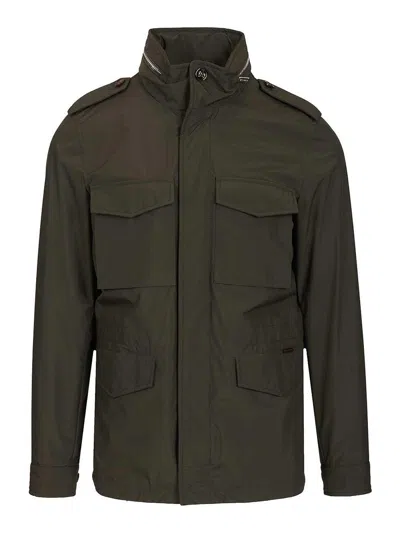 Moorer Denver-stp Jacket In Green