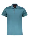 Moorer Classic-collar Polo Shirt In Blue