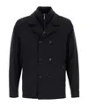 Moorer Classic Double-breasted Jacket In Blue