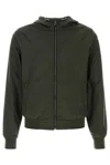 Moorer Reversible Hooded Jacket Denny In Green