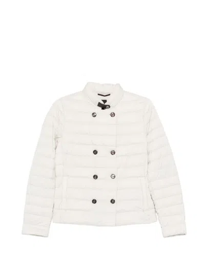 Moorer Clement S3 Jacket In Ivory