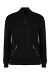 Moorer Cloud Turtleneck Wool Pullover In Black