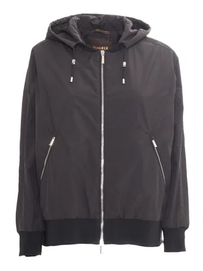 Moorer Coat In Black