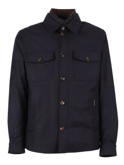 Moorer Coat In Black