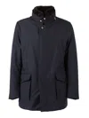 Moorer Coat In Blue