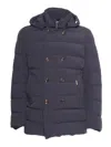 Moorer Florio Down Jacket In Blue