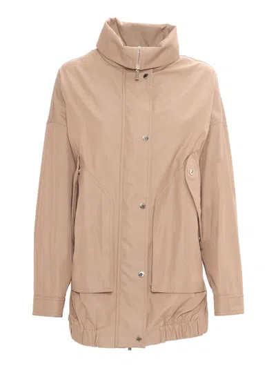 Moorer Coat In Brown
