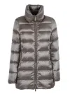Moorer Dorado-hc Jacket In Gray