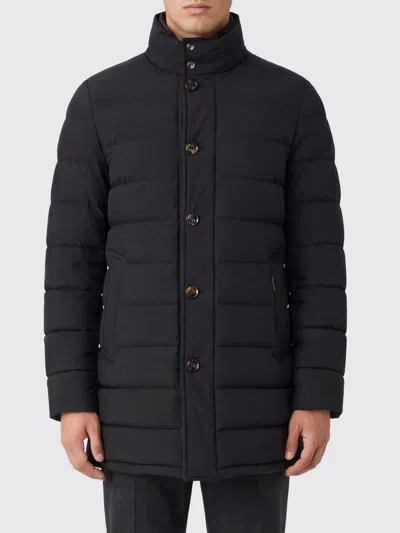 Moorer Coat Men Color Blue In Black