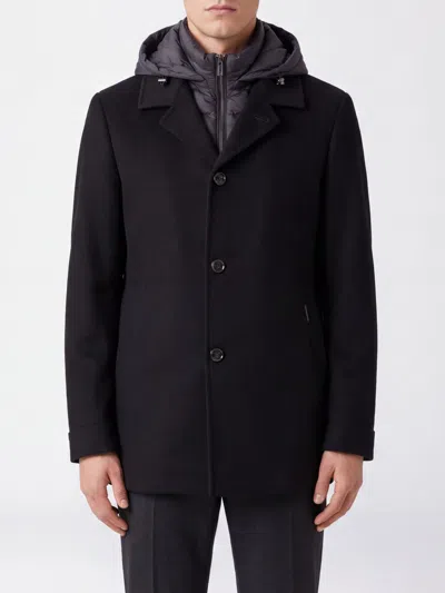Moorer Coat Men Color Navy In Blue