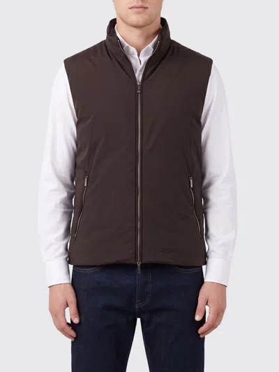 Moorer Suit Vest  Men Color Brown
