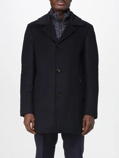 Moorer Coat  Men Color Blue In Black