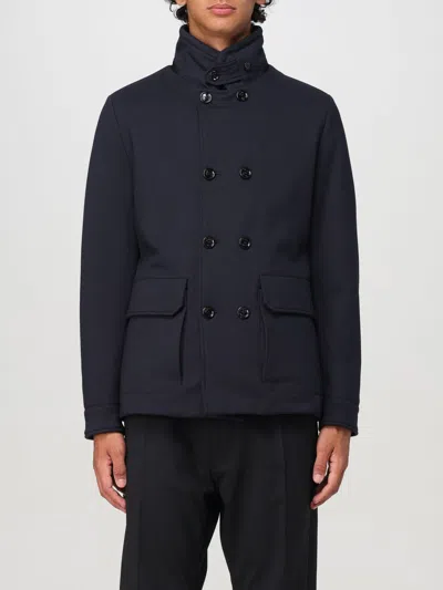 Moorer Coat  Men Color Blue In Blau