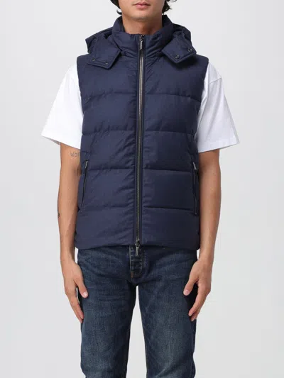 Moorer Coat  Men Color Denim In Blue