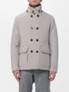 Moorer Bas-le Jacket In Gray
