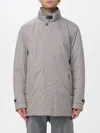 Moorer Buttoned Jacket In Gray
