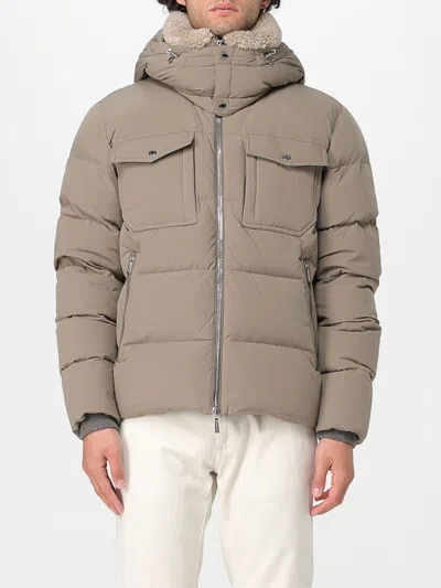 Moorer Coat  Men Color Hazel In Gray