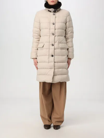 MOORER JACKET MOORER WOMAN COLOR BEIGE,G14399022