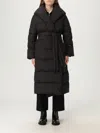 Moorer Coat  Woman Color Black In Black