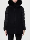 Moorer Coat  Woman Color Black In Black