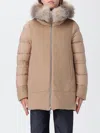 Moorer Coat  Woman Color Brown In Brown