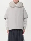 Moorer Coat  Woman Color Dove Grey