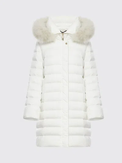 Moorer Coat  Woman Color Nude In White