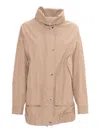 Moorer Olinda-wco Jacket In Brown