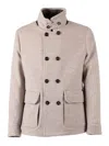 Moorer Coat In Neutral