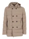 Moorer Florio-kn Jacket In Neutral
