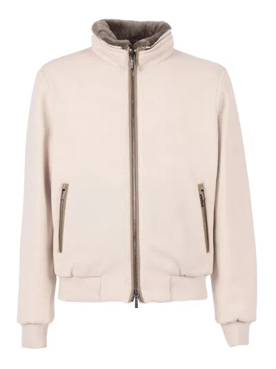 Moorer Coat In White