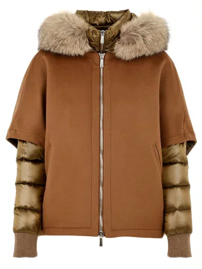 Moorer Coats In Brown