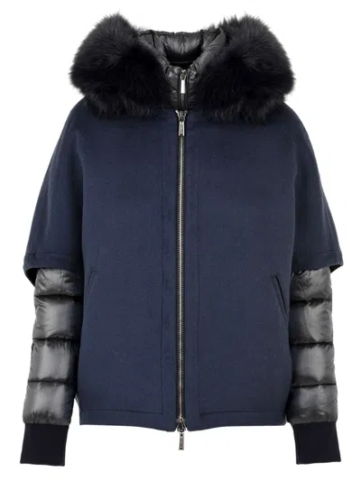 Moorer Coats In Blue