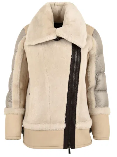 Moorer Coats In Neutral